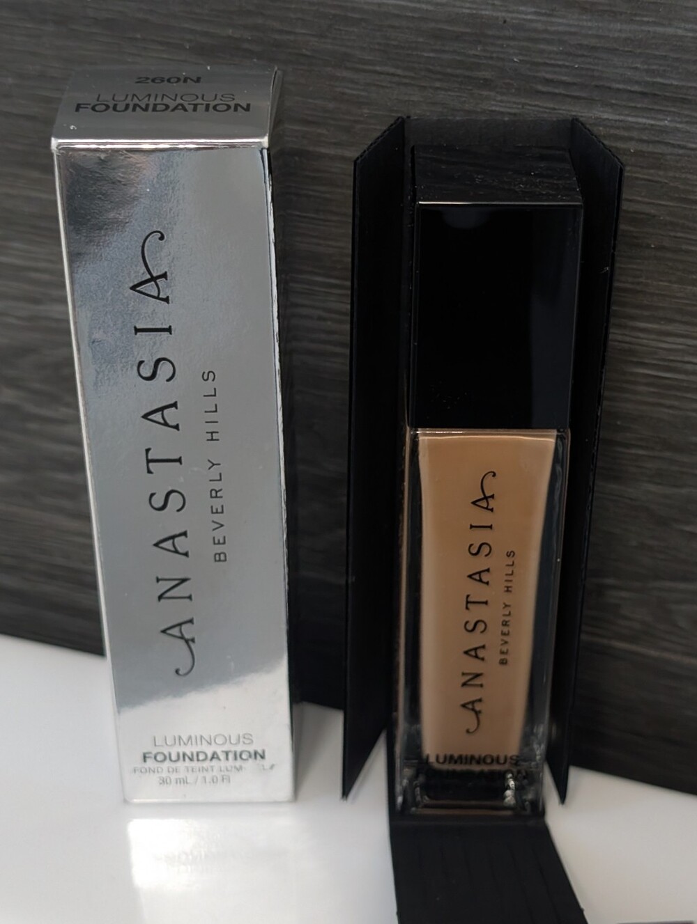 Nib! Anastasia Beverly Hills Medium Coverage Natural Finish Luminous Foundation - Picture 4 of 7
